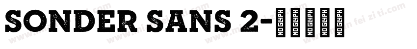 Sonder Sans 2字体转换